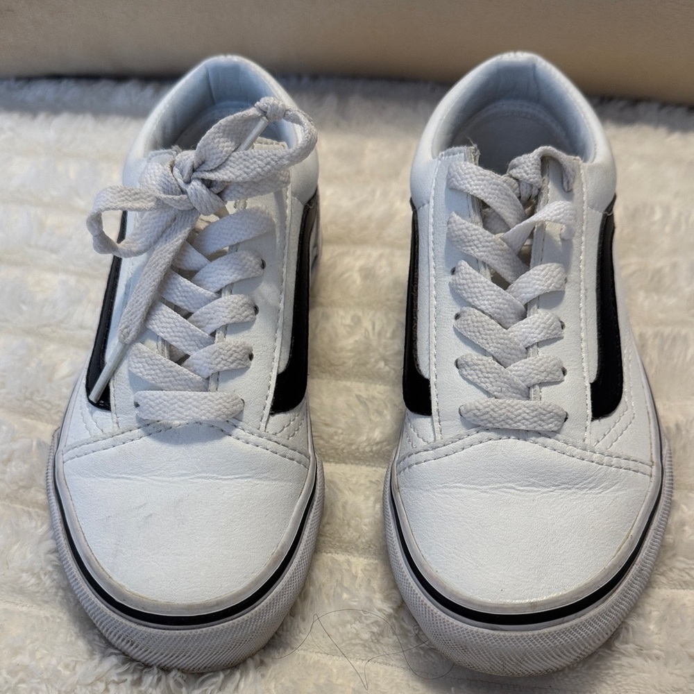 Vans Kids Sneakers White and Black